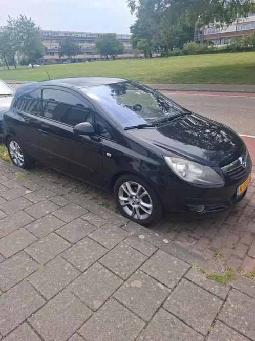 Opel Corsa 1.4 16V 3D WR 2007 Zwart, Auto's, Opel, Corsa, Benzine, C, Hatchback, Handgeschakeld, Geïmporteerd, Zwart, Voorwielaandrijving