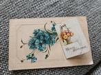 Brocante relief kaart met boekje, Verzamelen, Ophalen of Verzenden, Voor 1920, Overige thema's