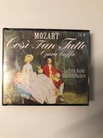 Mozart - cosi fan tutte 3CD, Gebruikt, Ophalen of Verzenden, Opera of Operette, Classicisme