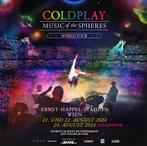 Coldplay Wenen 24-8 staanplaatsen, Tickets en Kaartjes, Augustus, Twee personen