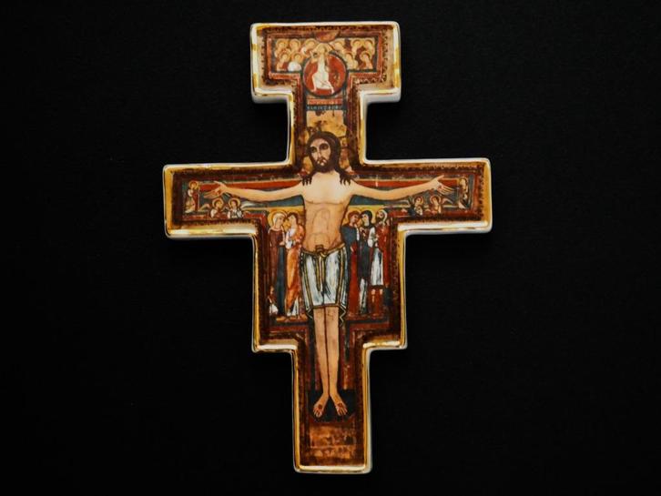 Kruis Icoon van San Damiano Assisi Italy, Antiek en Kunst, Antiek | Religie, Ophalen of Verzenden
