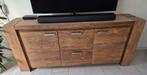Wand/TV meubel teakhout, Ophalen, Gebruikt, 150 tot 200 cm, Teakhout