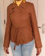 Leren jas Only mt M, Ophalen of Verzenden, Zo goed als nieuw, Maat 38/40 (M), Bruin