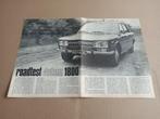 Test (uit oud tijdschrift) Datsun 1800 (1968), Verzamelen, Auto's, Gebruikt, Verzenden