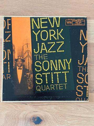SONNY STITT QUARTET / NEW YORK JAZZ / VERVE / 1957 / MONO beschikbaar voor biedingen