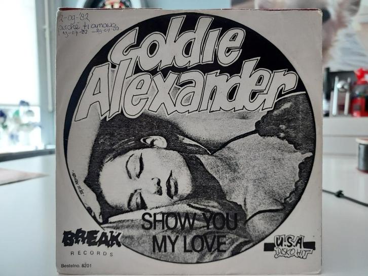 7" Single Goldie Alexander - Show You My Love / Go Back, Cd's en Dvd's, Vinyl Singles, Gebruikt, Single, Pop, 7 inch, Ophalen of Verzenden