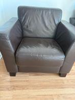 Bruine fauteuil( evt 2) bruin, Huis en Inrichting, Ophalen of Verzenden, Gebruikt, 75 tot 100 cm, 50 tot 75 cm