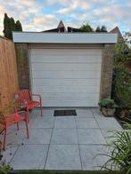 Te koop elektrische garagedeur, Doe-het-zelf en Verbouw, Deuren en Horren, Kunststof, Gebruikt, Garagedeur, Ophalen of Verzenden