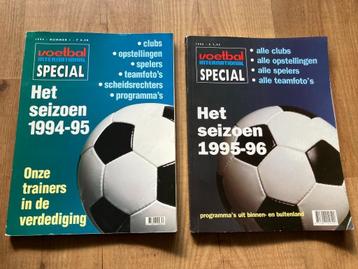 Voetbal International Special seizoenen 1994-95 en 1995-96 beschikbaar voor biedingen
