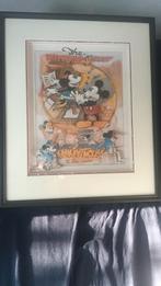 3D Joadoor Mickey Mouse ingelijst met glasplaat, Minder dan 50 cm, Ophalen of Verzenden, Zo goed als nieuw, Schilderij