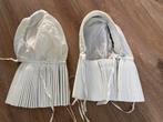 Antieke witte knipmutsen oude klederdracht Achterhoek, Ophalen of Verzenden