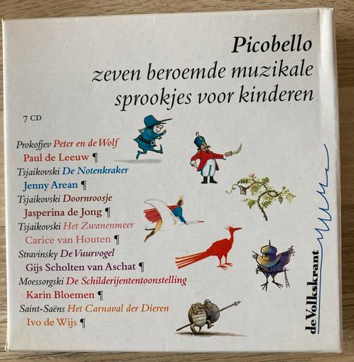 Picobello - Muzikale Sprookjes CD Boxset, Cd's en Dvd's, Cd's | Kinderen en Jeugd, Zo goed als nieuw, Verhaal of Sprookje, 3 tot 5 jaar