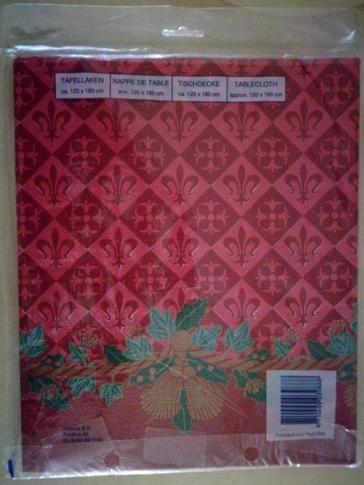 Nieuw kerst Tafelkleed kleed tafellaken 120 x 180 cm Papier, Diversen, Kerst, Nieuw, Ophalen of Verzenden