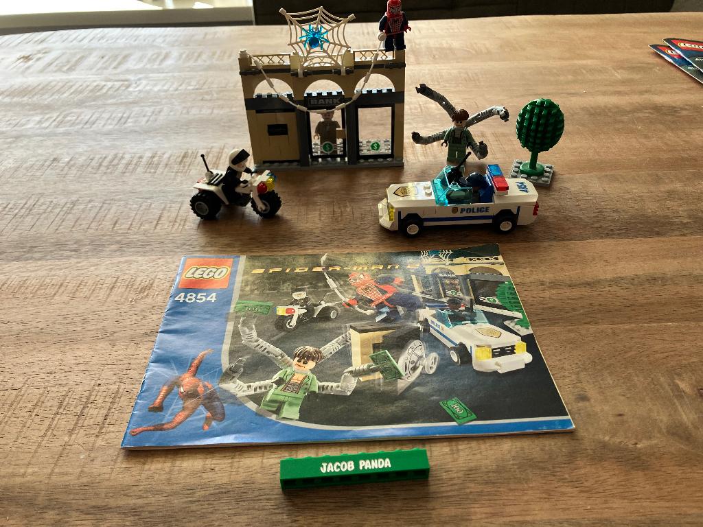 Lego 4854 Spider-Man, Compleet, Marvel, Lego, Ophalen of Verzenden