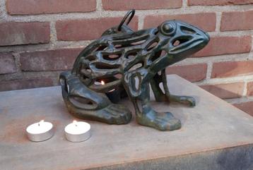 gietijzeren theelicht 'kikker' beschikbaar voor biedingen