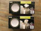 2 x Led spots 6 stuks met afstandsbediening, Ophalen, Nieuw, Led