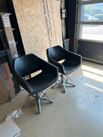 Te koop 2x kappers stoel, Ophalen, Gebruikt, Leer, Twee