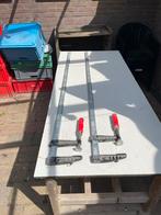Lijmklemmen 2x 150cm lang, Doe-het-zelf en Verbouw, Gereedschap | Handgereedschap, Ophalen, Zo goed als nieuw