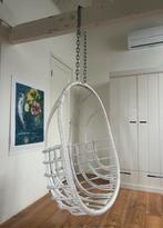Witte Hangstoel Sissy-boy Homeland, Huis en Inrichting, Stoelen, Ophalen, Hout, Wit, Zo goed als nieuw