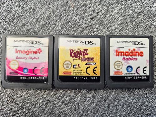 DS games: Imagine, Bratz & Imagine Babies, Spelcomputers en Games, Games | Nintendo DS, Zo goed als nieuw, 1 speler, Vanaf 3 jaar