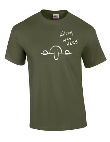 T-Shirt WW2 Kilroy was Here beschikbaar voor biedingen