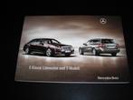Mercedes-Benz E-Klasse Sedan/Estate (T), W212, juni 2010, Ophalen of Verzenden, Zo goed als nieuw, Mercedes