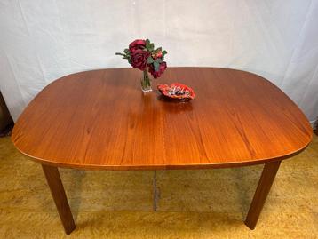 Gratis bezorging!Mid-Century Retro Vintage Teak Eettafel1960 beschikbaar voor biedingen