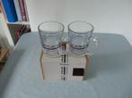 Royal Boch Boerenbont Theeglazen 2 stuks Nieuw, Glas of Glazen, Nieuw, Ophalen of Verzenden, Glas
