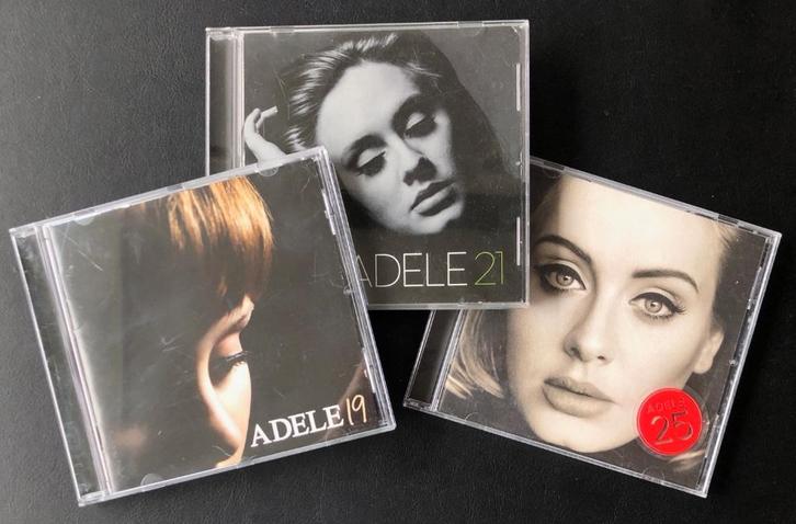 ADELE - 19, 21 & 25 ( 3 CDs ), Cd's en Dvd's, Cd's | Pop, Zo goed als nieuw, 2000 tot heden, Ophalen of Verzenden