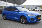 Ford Focus Wagon 1.0 EcoBoost Hybrid ST Line X | Climate Con, Gebruikt, Euro 6, Blauw, Origineel Nederlands