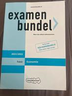 Examenbundel Economie HAVO 2021/2022, Ophalen of Verzenden, Zo goed als nieuw, HAVO, Economie