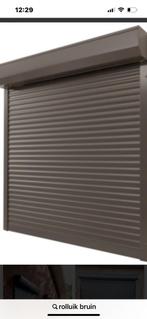 Gevraagt rolluik, Doe-het-zelf en Verbouw, Rolluiken, Gebruikt, 100 tot 150 cm, 200 cm of meer, Crème of Beige