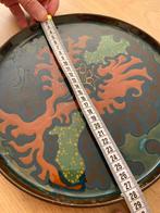 Plateel bord, Ophalen