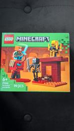 LEGO Minecraft The Nether Lava Battle 21266 - Nieuw!, Ophalen of Verzenden, Nieuw, Complete set, Lego