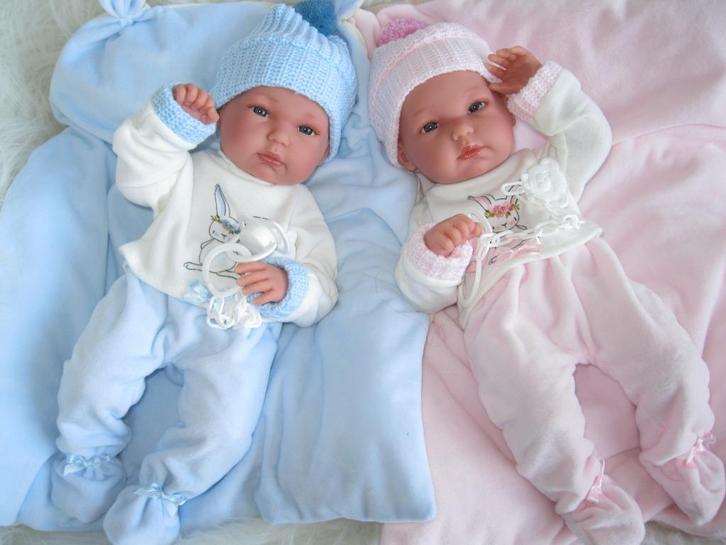 Llorens babypoppen tweeling baby pop jongen en meisje Nieuw, Kinderen en Baby's, Speelgoed | Poppen, Nieuw, Babypop, Ophalen of Verzenden