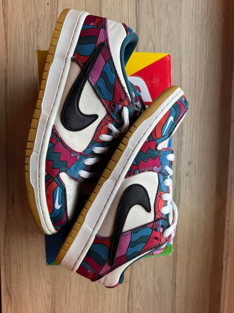 Nike SB dunk low Parra, Kleding | Heren, Schoenen, Overige kleuren, Ophalen of Verzenden, Sneakers of Gympen, Gedragen