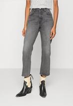 Levi 501 CROP - Straight leg jeans - grijs - 26x28, Kleding | Dames, Grijs, Lang, Ophalen of Verzenden, Zo goed als nieuw