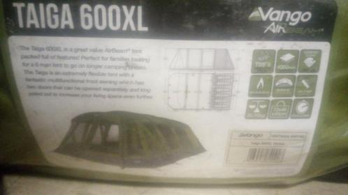 6 persoons tent air up, Caravans en Kamperen, Tenten, tot en met 6, Zo goed als nieuw, Ophalen of Verzenden