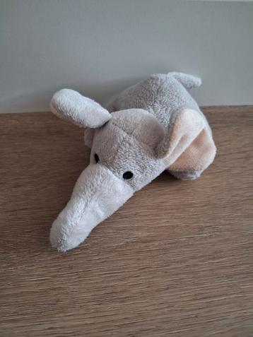 Knuffel olifant Hema 14 cm grijs olifantje K9931 beschikbaar voor biedingen