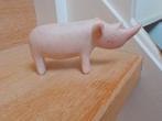 Neushoorn beeld gemaakt van steen, Antiek en Kunst, Ophalen