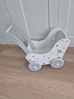Houten poppenwagen, Kinderen en Baby's, Speelgoed | Houten speelgoed, Ophalen of Verzenden, Zo goed als nieuw