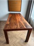 Prachtige massief houten eettafel / 220 cm, Huis en Inrichting, Tafels | Eettafels, Ophalen, Rechthoekig, 200 cm of meer, 50 tot 100 cm