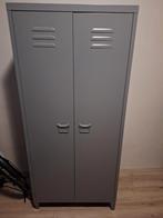 Metalen Kast met Deuren - Industrieel Design, Huis en Inrichting, Kasten | Kledingkasten, Ophalen, Gebruikt, Met hangruimte, 50 tot 100 cm