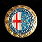 Alfa-Romeo Milano speld in relief-gelakt, Verzenden, Nieuw, Transport, Speldje of Pin