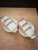 Wedgwood Rosalind 6 koffie kopjes, Huis en Inrichting, Keuken | Servies, Ophalen, Zo goed als nieuw, Wedgwood, Kop(pen) en/of Schotel(s)