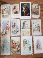 12 religieuze prentjes, Verzamelen, Bidprentjes en Rouwkaarten, Ophalen of Verzenden