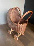 Rotan rieten poppenwagen, Kinderen en Baby's, Ophalen, Zo goed als nieuw, Babypop