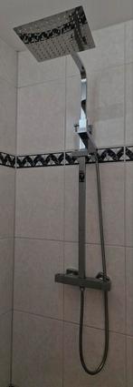 Regendoucheset + handdouche - ZONDER kraan, Doe-het-zelf en Verbouw, Sanitair, Ophalen, Zo goed als nieuw, Rvs, Douche