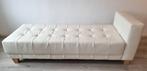 Chaise longue. Crème Leder, design, Huis en Inrichting, Banken | Sofa's en Chaises Longues, Ophalen, Gebruikt, Eenpersoons, Minder dan 75 cm