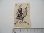 sticker oud The JOLLY JOKER kaart strip kaartspel retro, Verzenden, Zo goed als nieuw, Bedrijf of Vereniging